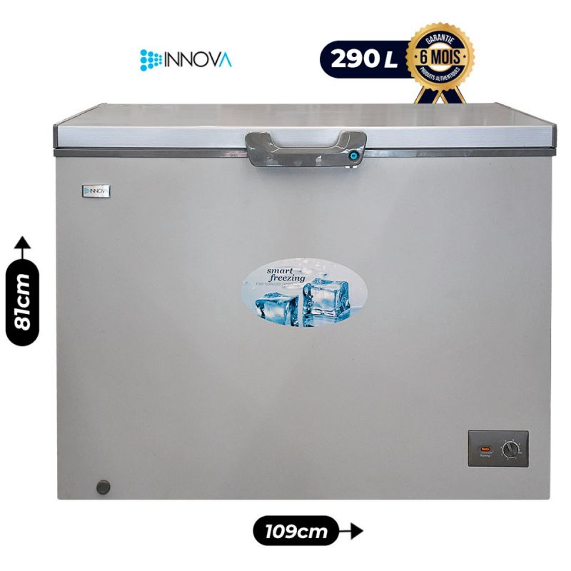 Congélateur à coffre - Innova - 290L  (Prix en fcfa) | Glotelho Cameroun