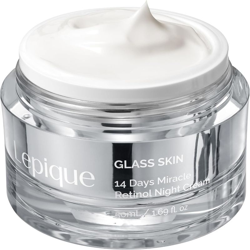 Crème de Nuit Rétinol Lepique 50ml , venue sur Glotelho au prix Cameroun.