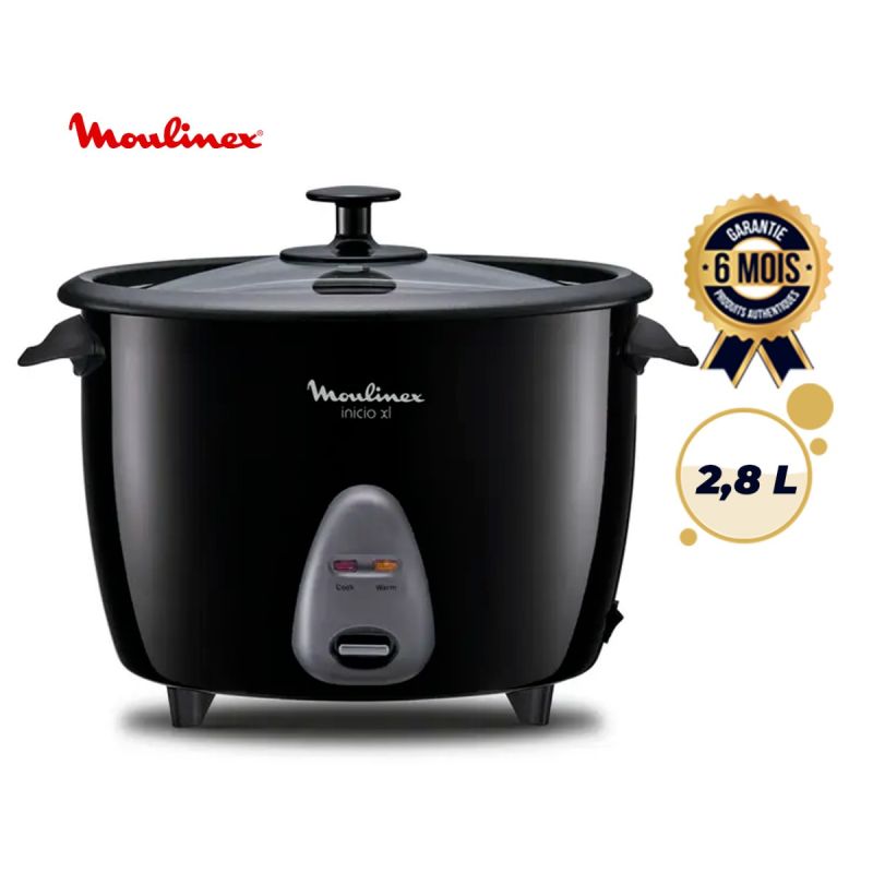 Cuiseur à riz antiadhésif avec compartiment de cuisson vapeur Moulinex - prix Cameroun