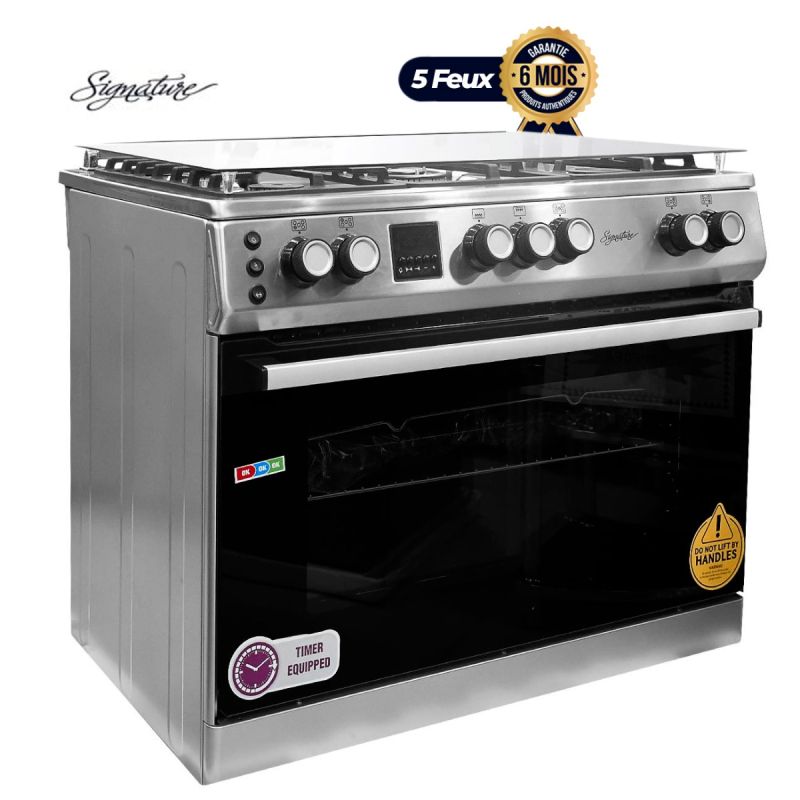 Cuisinière SIGNATURE - 5 Feux meilleur prix sur Glotelho Cameroun