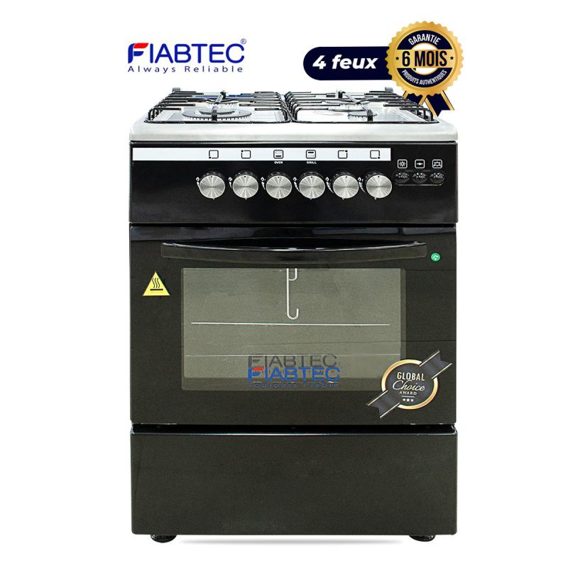 Cuisinière à Gaz FIABTEC Full option prix Cameroun