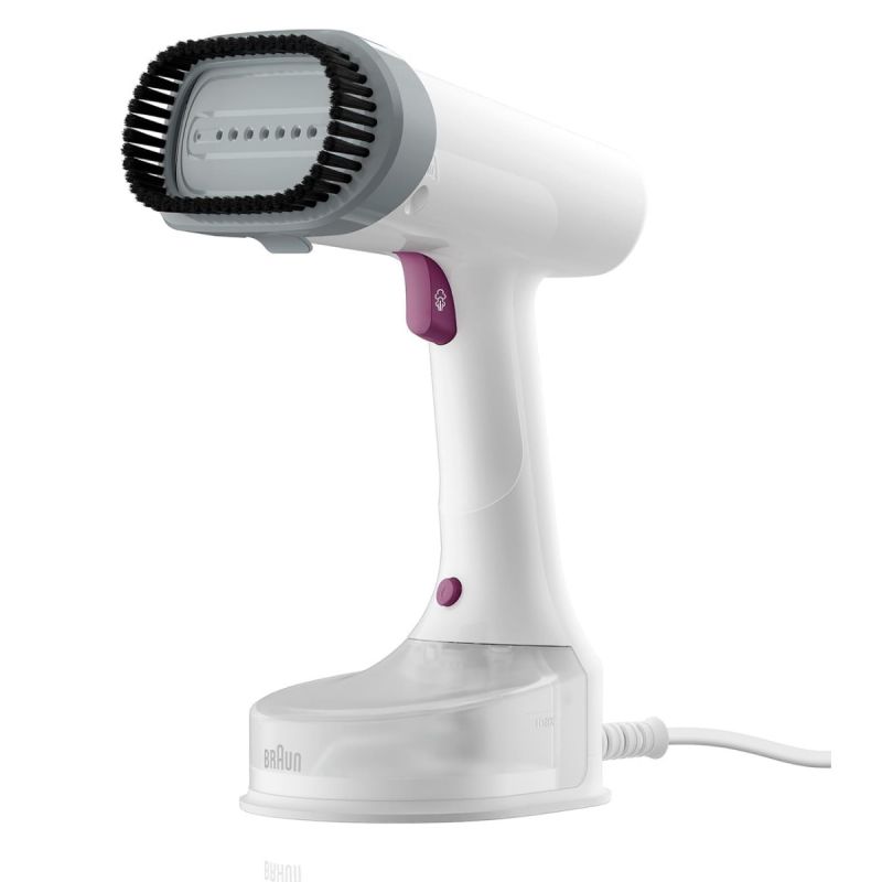 Défroisseur Vapeur Portable - BRAUN - QuickStyle 5 GS5011PU - 1200W - Technologie Dual FreeGlide 3D - Blanc/Violet - Garantie 3 mois