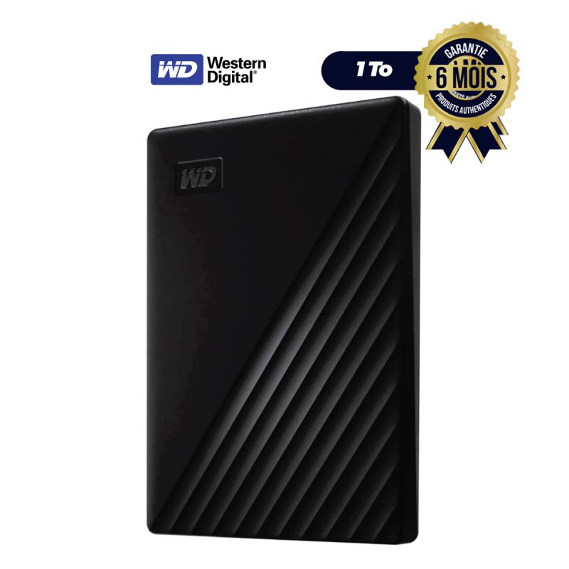 Disque dur externe Western Digital - My Passport - 1 To - USB 3.2 | Glotelho Cameroun