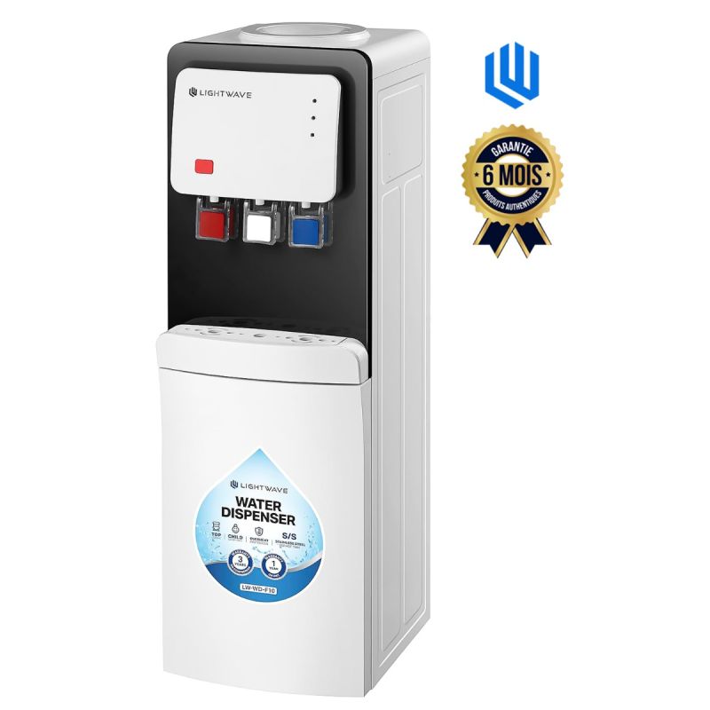 Distributeur d'eau - LIGTHWAVE - LW-WD-F10 - Froid/Chaud/Température ambiante - prix Cameroun