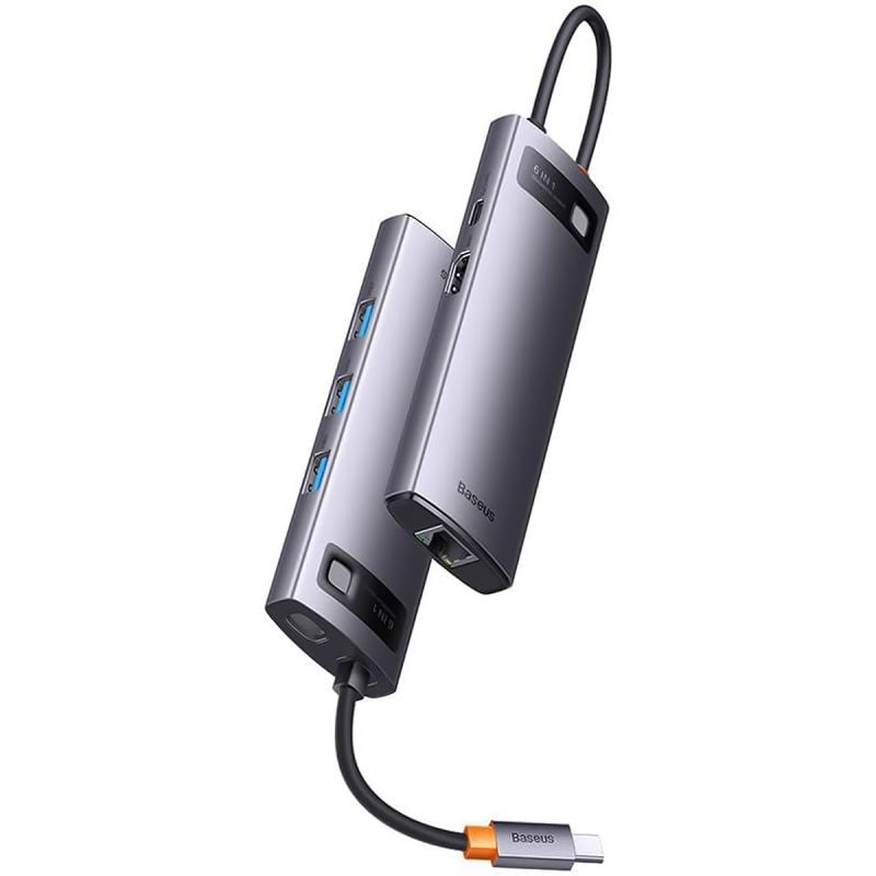 Dock USB - Baseus - Hub 6 en 1 StarJoy Series 