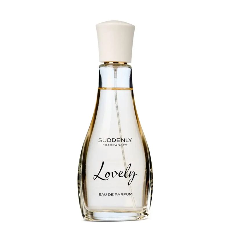 Eau de parfum femme - Suddenly Lovely - Parfum Floral fruité, Rose, Jasmin et Vanille - Testé dermatologiquement - Vaporisateur 75 ml