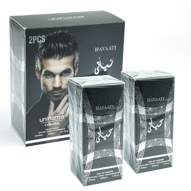 Eau de parfum HAYAATI Spray pour homme 2X50ml - prix Cameroun