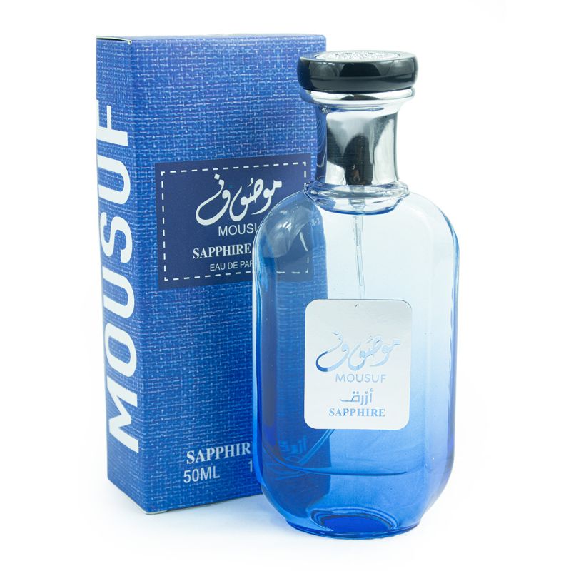 Eau de Parfum Mousuf - Saphir Spray pour Homme - prix Cameroun