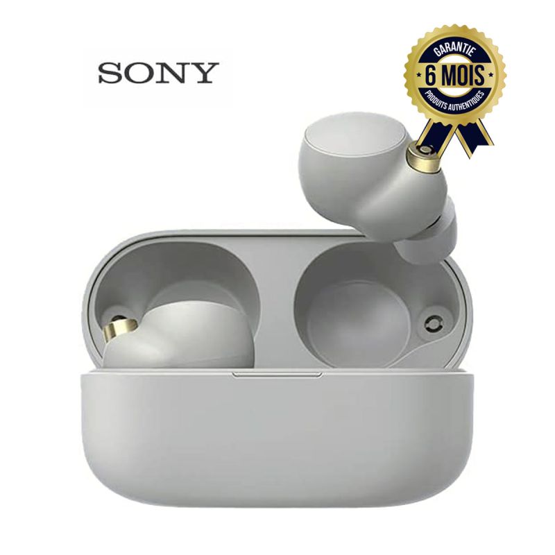 Casque sans fil - Sony Wf-1000Xm4 - Bluetooth V5.2 - Jusqu'à 24 heures d'autonomie - IPX4 | Glotelho Cameroun