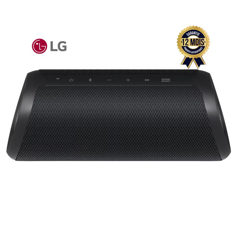 Enceinte LG XBOOM Go XG5QBK 20 W - Bluetooth - Aux - Port USB Type-C - Jusqu'à 18 heures d'autonomie - prix Cameroun