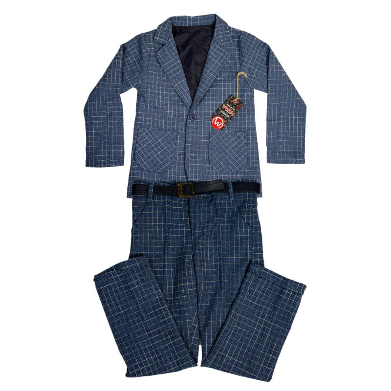 Ensemble veste 3 pièces - Donino - Bleue - 8-10 ans