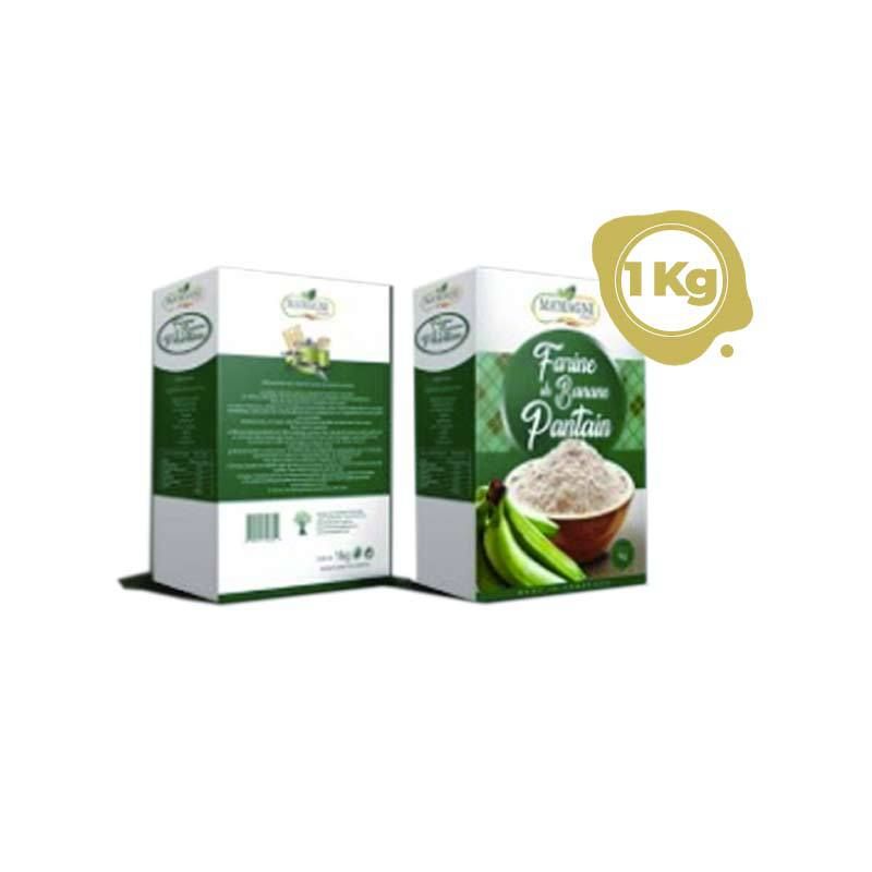 Farine de Banane Plantain - 1kg - Ma'Magni | Glotelho Cameroun