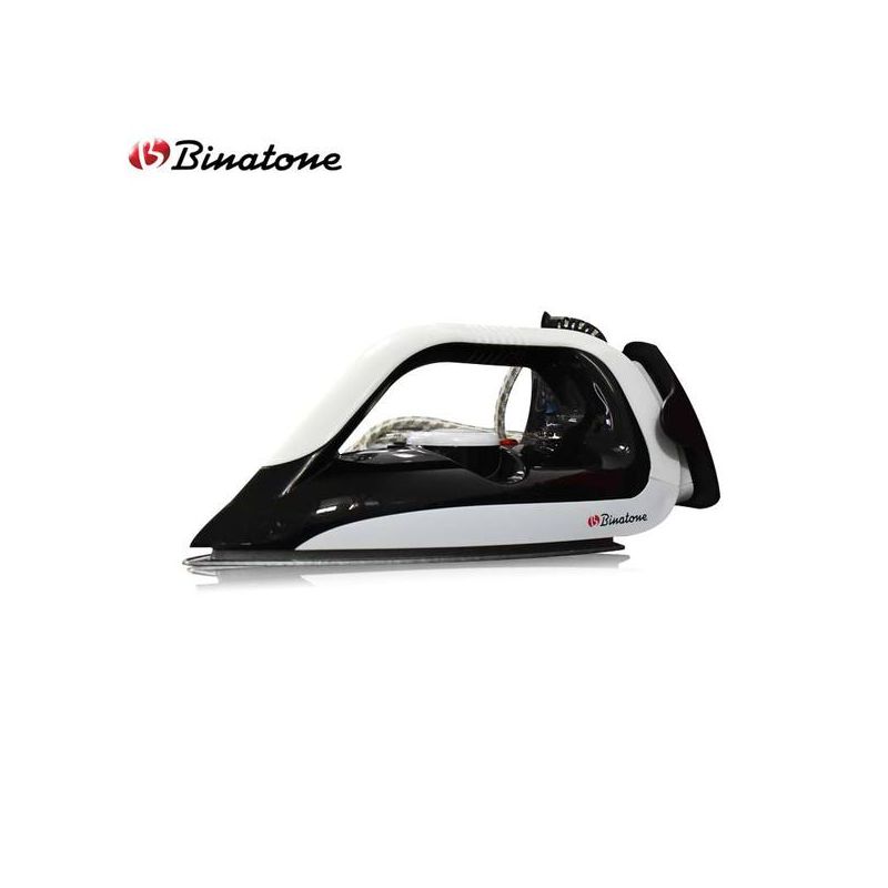 Fer à repasser - Binatone - DI-1255 MK2 - Blanc/Noir -12 MOIS|Glotelho