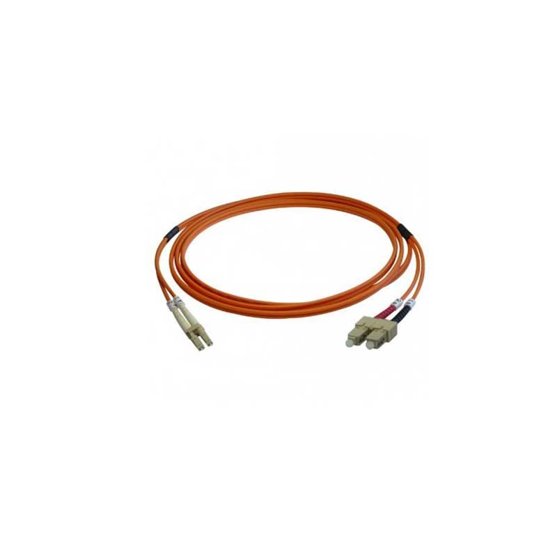 Fibre Optique Duplex SC/LC Multimode 62.5/125  3m|Glotelho
