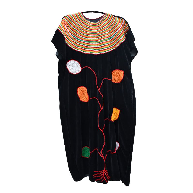 Gang Traditionnel Brodé en main - Femme - prix Cameroun | Glotelho Cameroun