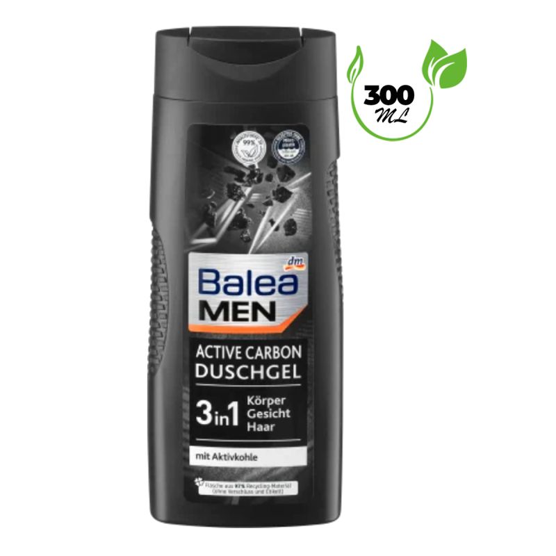 Gel douche Charbon Actif - Balea -  300 ml | Glotelho Cameroun