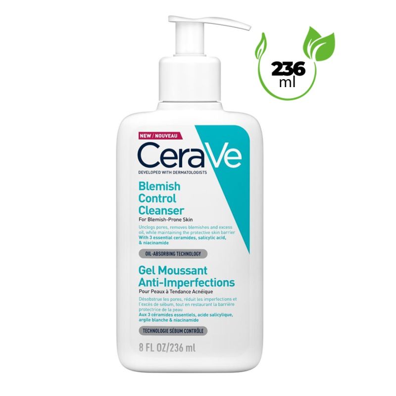 Gel Moussant - CeraVe - Anti Imperfections - sébum contrôlé - 236 ml