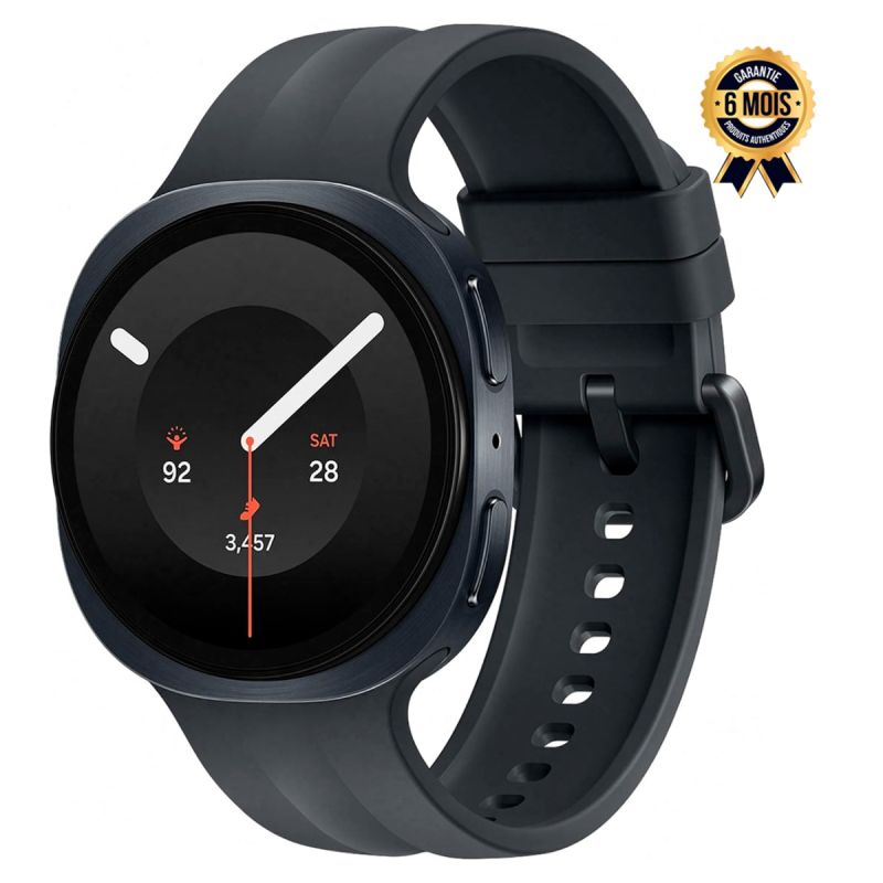 Montre connectée - Samsung Galaxy Watch 9 (Bluetooth, 40mm) - 32Go/ 2Go RAM - Écran Super AMOLED 1.34" - Puce Snapdragon Wear Elite - Suivi Santé avancé - GPS Dual-Band - 5 ATM - Autonomie 40h - Charge sans fil rapide - Appels Bluetooth - Garantie 6 Mois