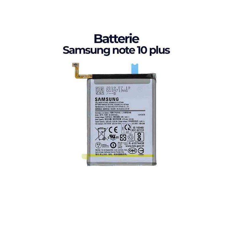 Batterie Pour Samsung note 10 plus - Pièce de  rechange d'origine