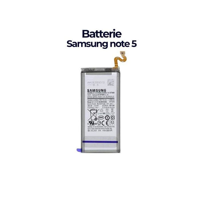 Batterie  Pour Samsung note 5  - Pièce  de rechange d'origine
