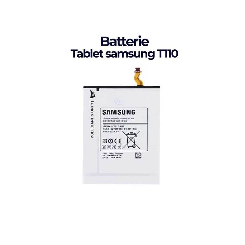  Batterie Pour tablette Samsung T110 - Pièce de rechange d'origine
