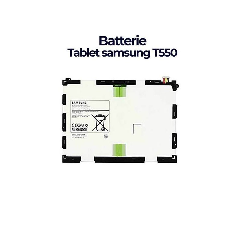 Batterie Pour  Tablette Samsung T550 - Pièce de rechange d'origine | Glotelho Cameroun