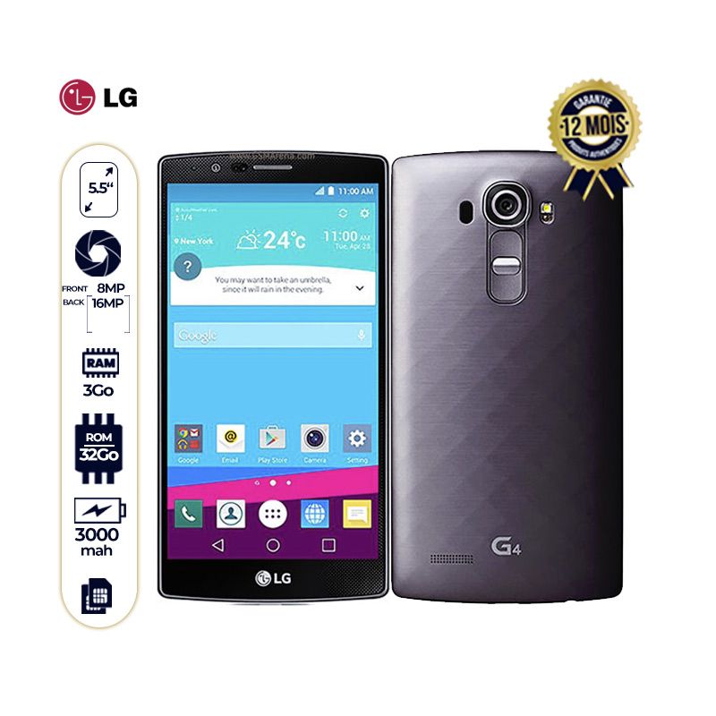 Smartphone LG G4 - 32Go/3Go - 5.5