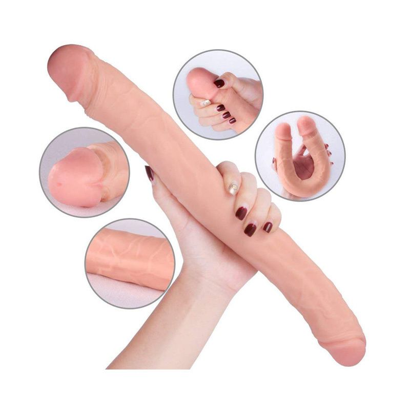 Godemiché à double tête - Jouet sexuel mixte - Plug anal et vaginal | Glotelho Cameroun