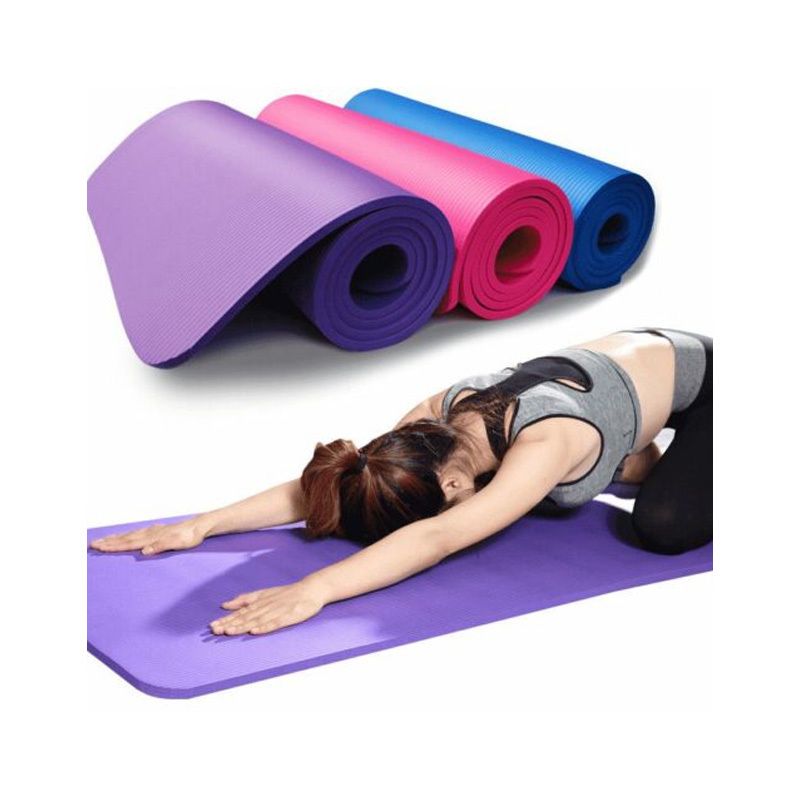 Tapis de gym pour yoga - 80 cm x 183 cm - prix abordable | Glotelho Cameroun