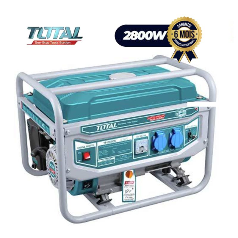 Groupe électrogène - Total-TP130005 - 2800W | Glotelho Cameroun