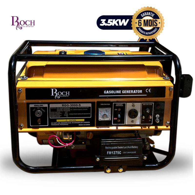 Groupe Électrogène à Essence 3.5KW 