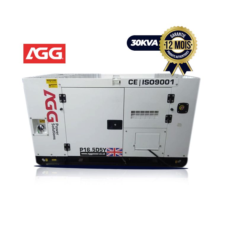 Groupe électrogène diesel -AGG POWER SOLUTION- P33.5D5 - 30KVA-12 MOIS GARANTIE | Glotelho Cameroun