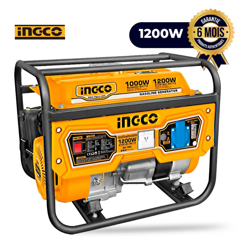 Groupe électrogène Essence 1200W prix Cameroun