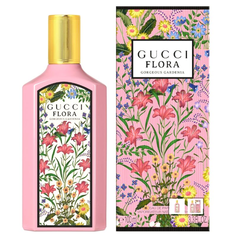 Gucci Flora Gorgeous Gardenia - Eau de parfum de luxe pour femmes - 100ml 