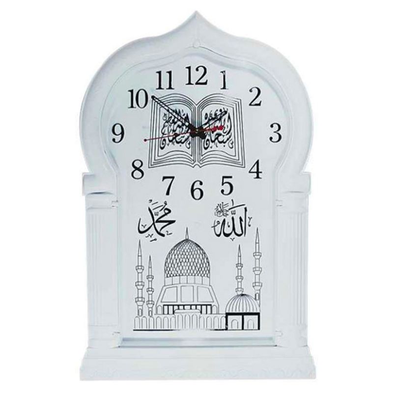 Horloge Murale ROYAL - 2404099 - Affichage Analogique - Coloris Blanc