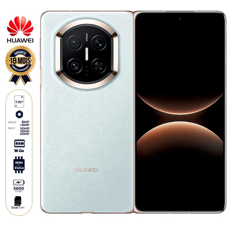 Huawei MATE X7 - 512 Go, 16 Go RAM - 7,93
