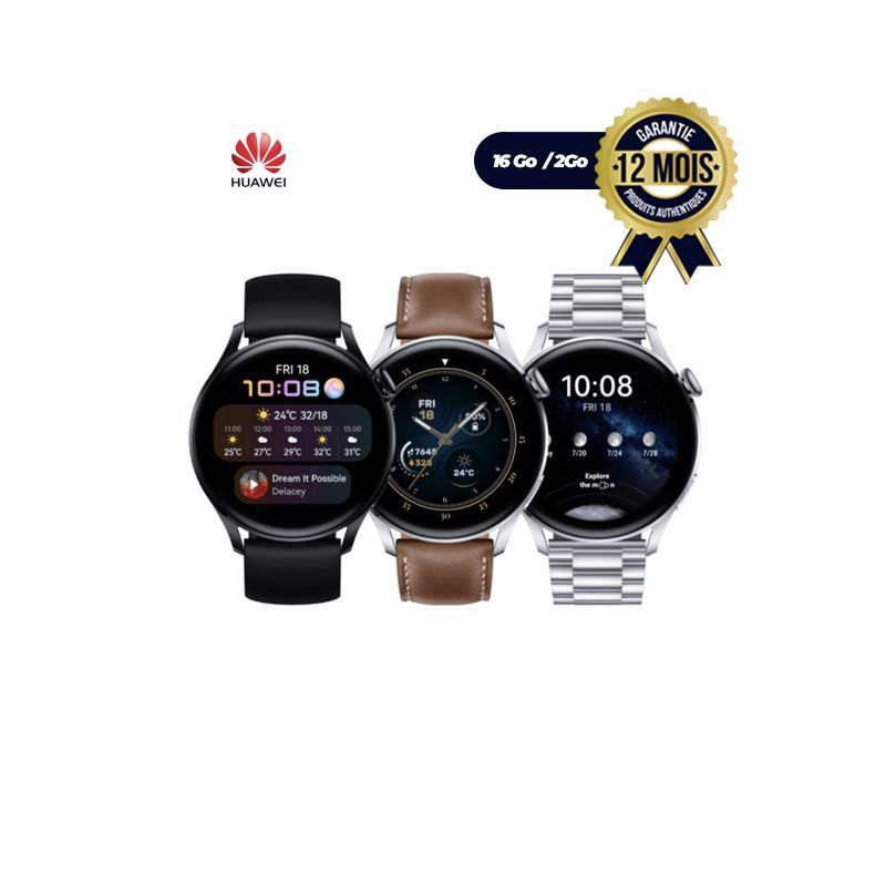 Huawei Watch 3  | Glotelho Cameroun