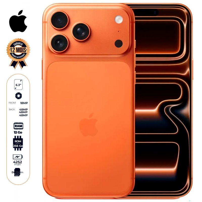 iPhone 17 Pro avec 256 Go prix Glotelho