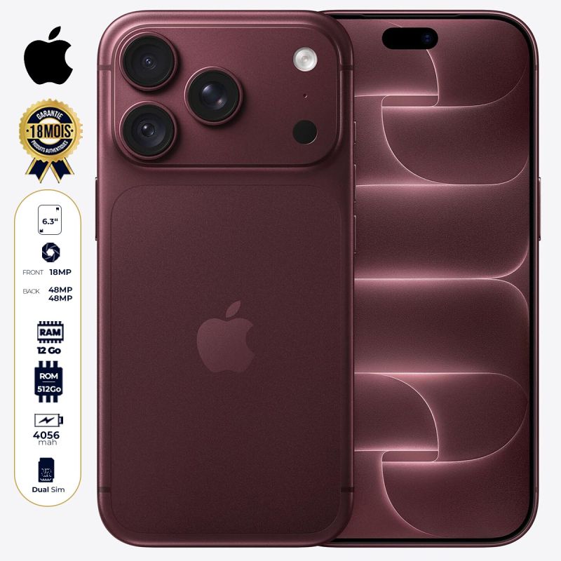 iPhone 18 Pro 256 Go prix en FCFA