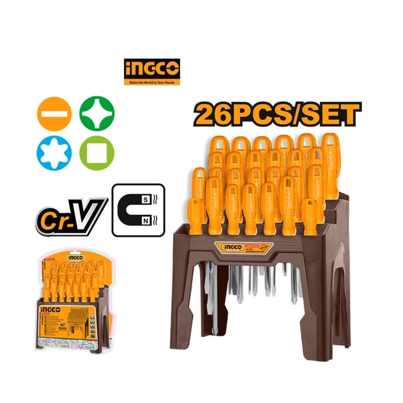 Jeu de Tournevis 26 Pieces au prix Cameroun