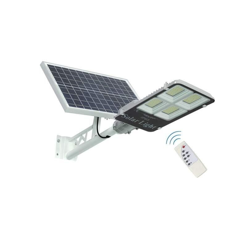 Lampadaire solaire - 200W à LED extérieure - Avec Télécommande  | Glotelho cameroun