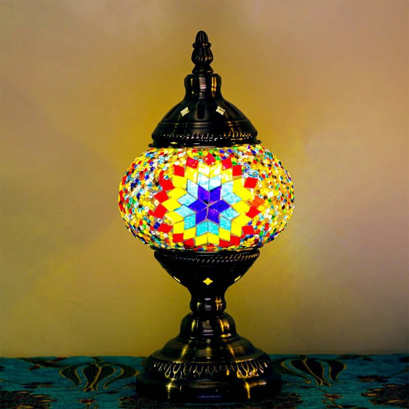 Lampe de Table électrique en Mosaïque - Multicolore | Glotelho Cameroun