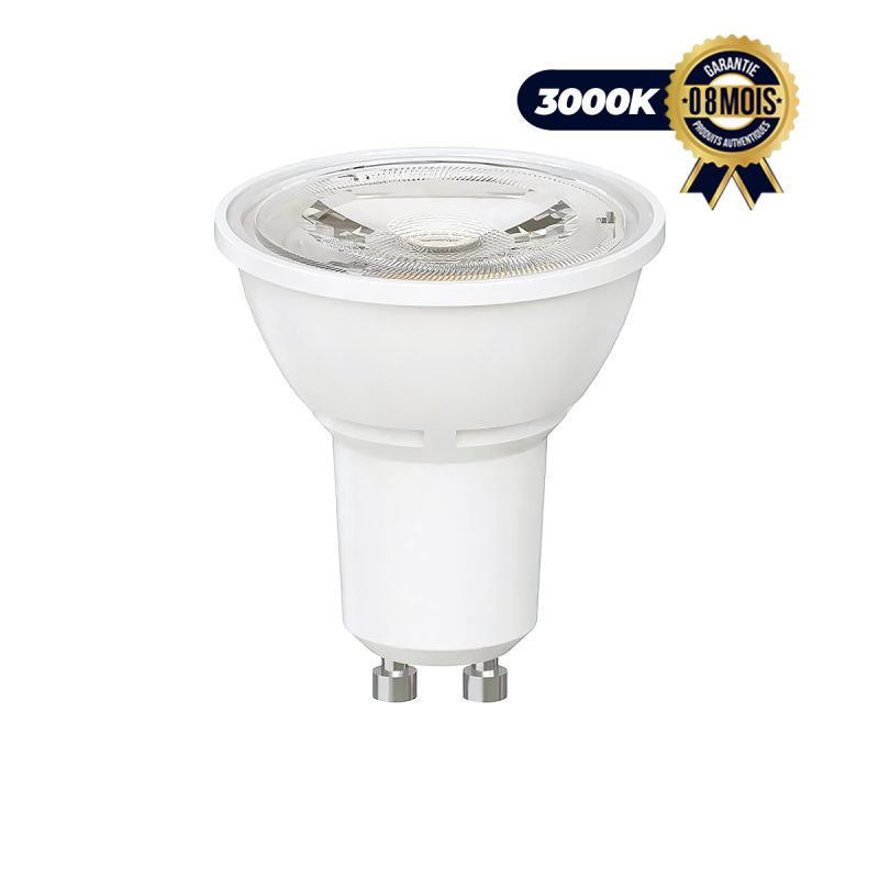 Lampe Led 5W Prix en fcfa - Lumière  Jaune - FSL GU10 - 3000K| Glotelho Cameroun