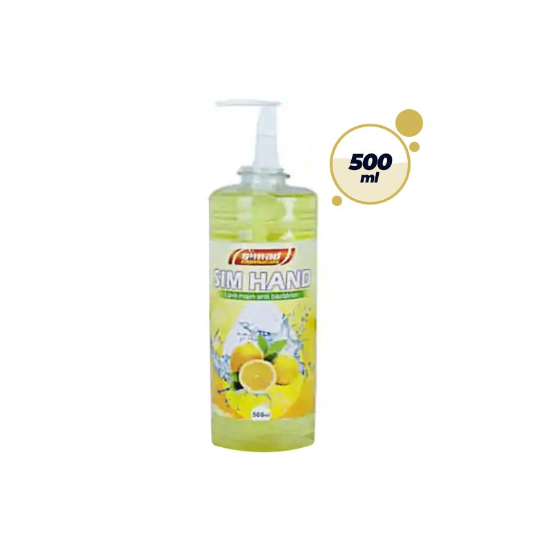 Lave main antibactérien au citron Sim Hand - 500ml | Glotelho Cameroun