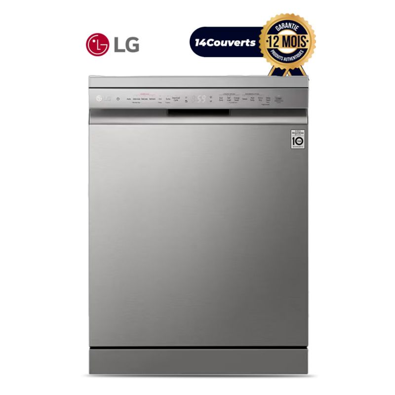 Lave-vaisselle LG - 14 couverts – Technologie QuadWash™ – prix Cameroun