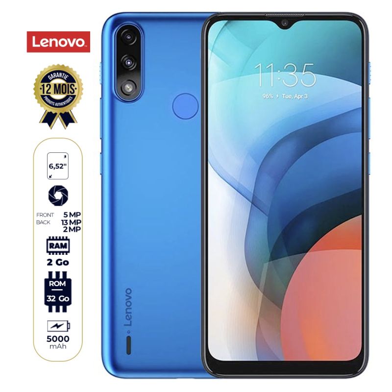 LENOVO K12 - Smartphone - 64Go/4Go - 6.5