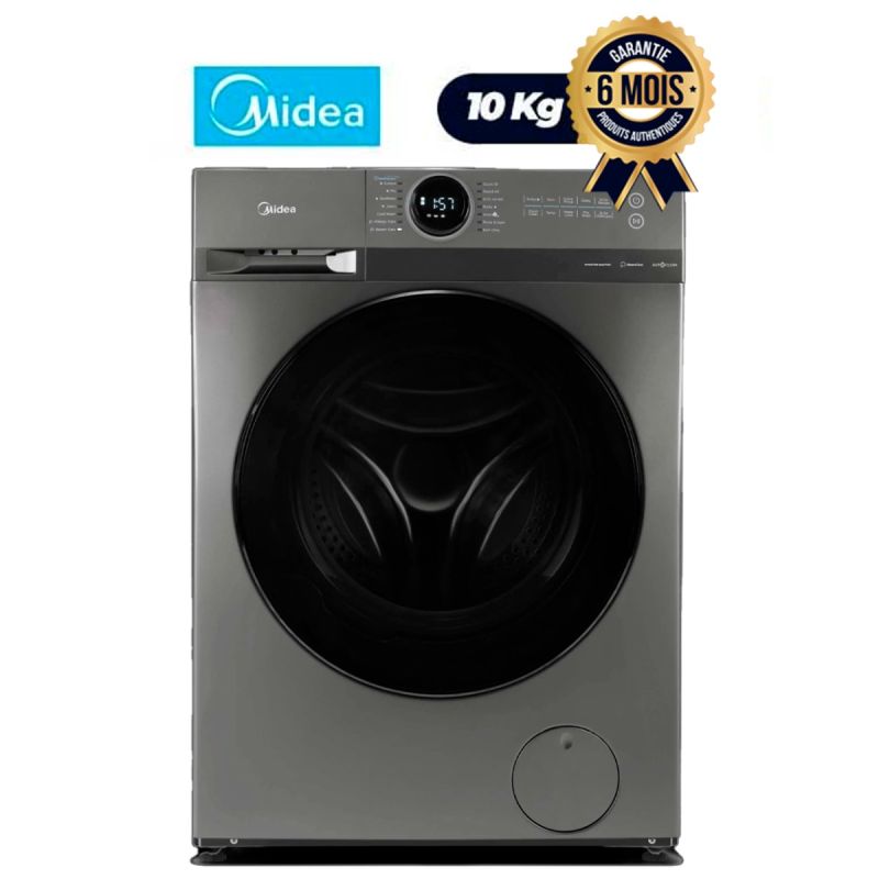 Machine à laver - MIDEA - MFG100 - 10Kg - Blanc | Glotelho  Cameroun