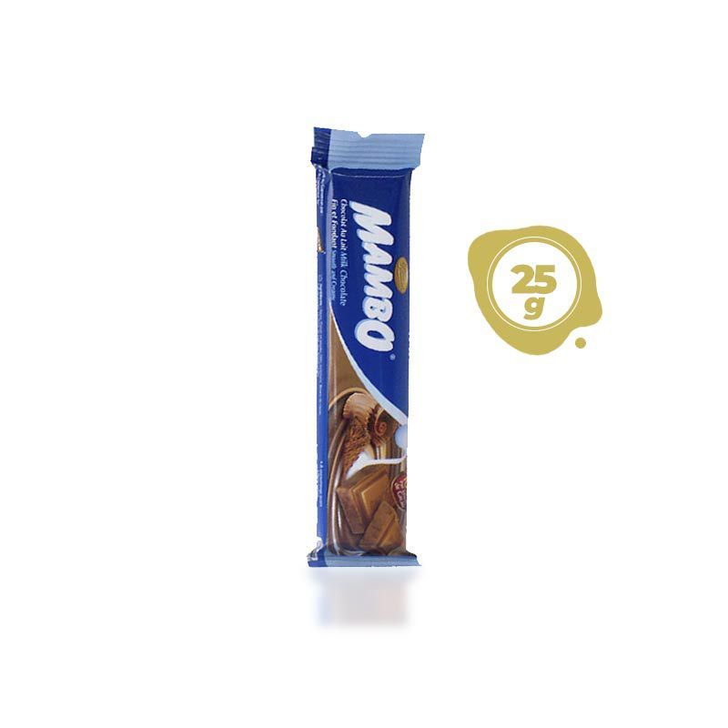 Chocolat Mambo au lait - 25g  | Glotelho Cameroun