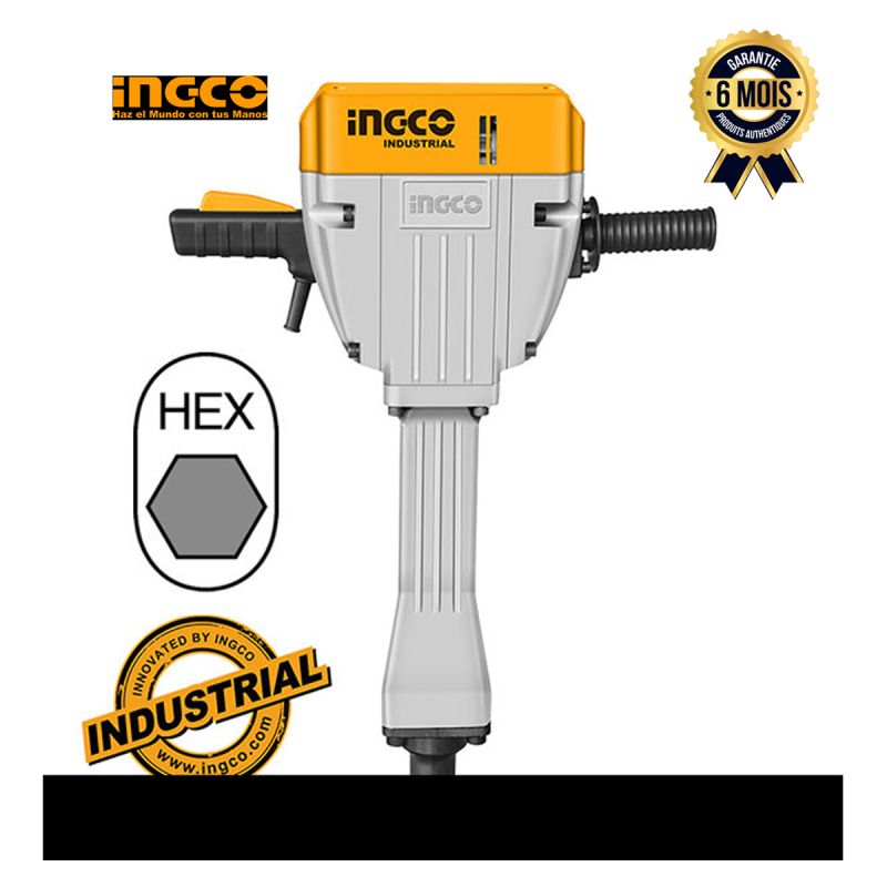Marteau Piqueur prix en fcfa INGCO PDB22001 - 2200W - Avec système anti-vibration| Glotelho Cameroun