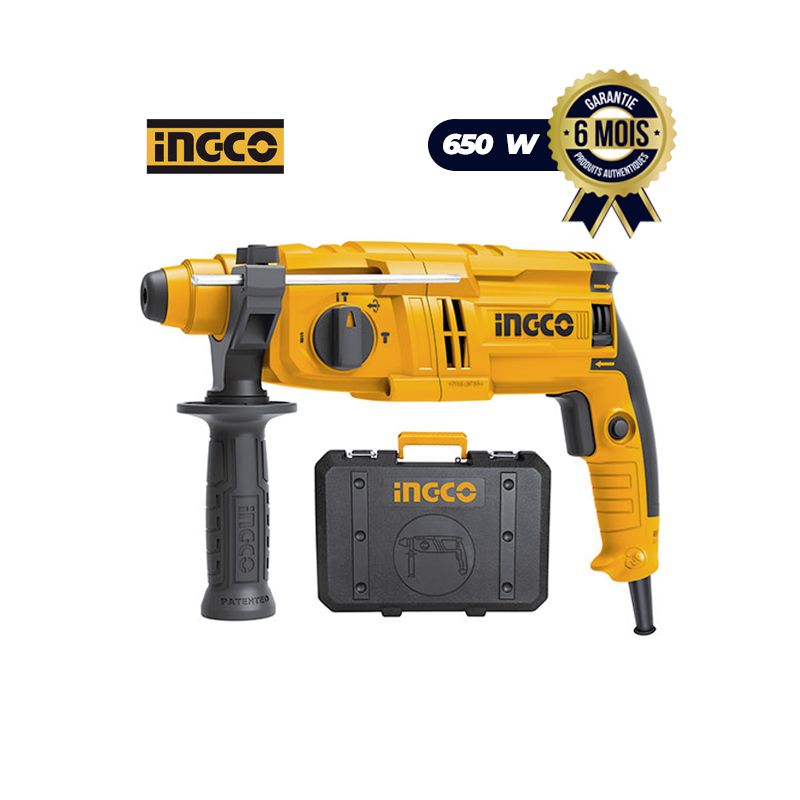 Marteau Perforateur Industriel 650W - INGCO RGH6528  | Glotelho Cameroun